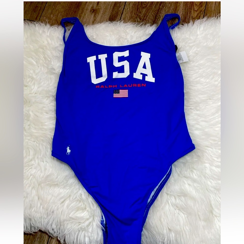 Polo Ralph Lauren Women’s Bathing Suit one piece size L